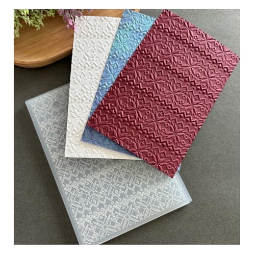 Qoiseys 3D-Prägeschablone aus Kunststoff, Motiv: Rosen, Kieferbäume, zur Kartenherstellung, Prägeschablone, Papierkarten, Prägeschablone für DIY, Scrapbooking, Fotoalbum, Karten, Papierbasteln Qoiseys 3D-Prägeschablone aus Kunststoff, Motiv: Rosen, Kieferbäume, zur Kartenherstellung, Prägeschablone, Papierkarten, Prägeschablone für DIY, Scrapbooking, Fotoalbum, Karten, Papierbasteln von Qoiseys