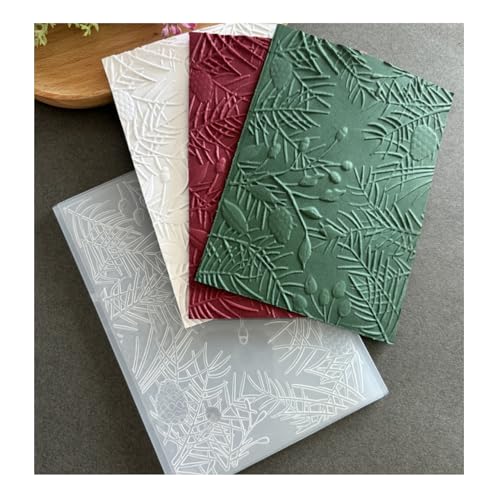 Qoiseys 3D-Prägeschablone aus Kunststoff, Motiv: Rosen, Kieferbäume, zur Kartenherstellung, Prägeschablone, Papierkarten, Prägeschablone für DIY, Scrapbooking, Fotoalbum, Karten, Papierbasteln Qoiseys 3D-Prägeschablone aus Kunststoff, Motiv: Rosen, Kieferbäume, zur Kartenherstellung, Prägeschablone, Papierkarten, Prägeschablone für DIY, Scrapbooking, Fotoalbum, Karten, Papierbasteln von Qoiseys