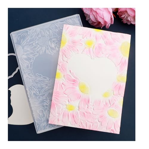 Qoiseys 3D-Prägeschablone aus Kunststoff mit Aufschrift "Happy Birthday", zur Kartenherstellung, Prägeschablone, Papierkarte für DIY, Scrapbooking, Fotoalbum, Karten, Papierbasteln, Dekoration (02) von Qoiseys