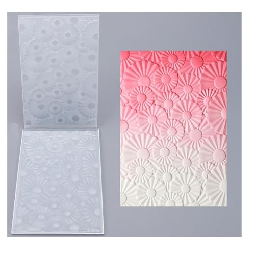 Qoiseys 3D-Prägeschablone mit Schneemann-Blumen-Motiv für Kartenherstellung, Vorlage, Papierkarten-Prägeschablone für DIY-Kunstwerke, Scrapbooking, Fotoalbum, Papierbasteldekoration (07) von Qoiseys
