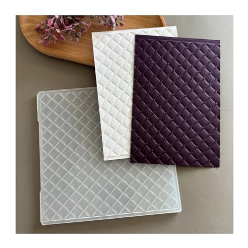 Qoiseys 3D-Rosenbaum-Prägeschablone aus Kunststoff zur Kartenherstellung, Vorlage, Papierkarten-Prägeschablone für DIY-Kunstwerke, Scrapbooking, Fotoalbum, Papierbasteldekoration (08) von Qoiseys