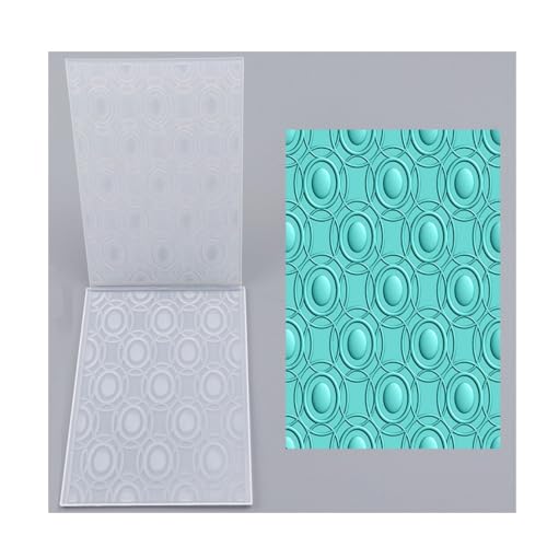 Qoiseys 3D-Sternblumen-Prägeschablone aus Kunststoff für Kartenherstellung, Vorlage, Papierkarten-Prägeschablone für DIY-Kunstwerke, Scrapbooking, Fotoalbum, Papierbasteldekoration (08) von Qoiseys