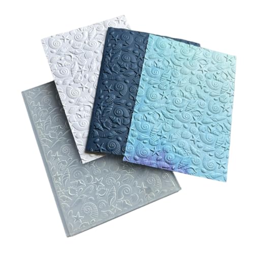Qoiseys Bambus-Narzissen-Schmetterling, 3D-strukturierte Prägeschablonen für Kartenherstellung, Papierbasteln, Impressionen, Vorlage für DIY, Scrapbooking, Fotoalbum (16 x 11,4 cm) (05) von Qoiseys