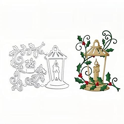 Qoiseys Laternen-Kerzen-Metall-Stanzformen für Kartenherstellung, Stanzformen, Schablonen für DIY, Scrapbooking, Fotoalbum, Papier, Basteln Qoiseys Laternen-Kerzen-Metall-Stanzformen für Kartenherstellung, Stanzformen, Schablonen für DIY, Scrapbooking, Fotoalbum, Papier, Basteln von Qoiseys