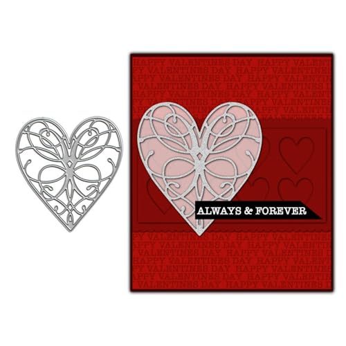 Qoiseys Metall-Stanzformen für Kartenherstellung, Stanzschablonen für Bastelarbeiten, Scrapbooking, Fotoalbum, dekoratives Papier, Basteln, Prägung von Qoiseys