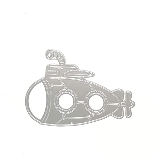 Qoiseys Submarine Metall-Stanzformen für Kartenherstellung, Stanzschablonen für DIY, Scrapbooking, Fotoalbum, dekoratives Papier, Basteln, Prägeschablone Qoiseys Submarine Metall-Stanzformen für Kartenherstellung, Stanzschablonen für DIY, Scrapbooking, Fotoalbum, dekoratives Papier, Basteln, Prägeschablone von Qoiseys