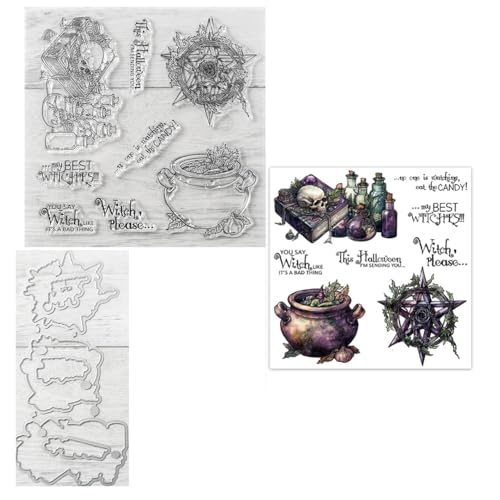 Qoiseys Transparente Stempel und Stanzformen für Kartenherstellung, Stanzschablonen für DIY, Scrapbooking, Fotoalbum, dekoratives Papier, Basteln, Prägeschablone (04) von Qoiseys