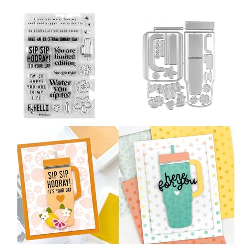 Qoiseys Transparente Stempel und Stanzformen für Kartenherstellung, Stanzschablonen für DIY, Scrapbooking, Fotoalbum, dekoratives Papier, Basteln, Prägeschablone Qoiseys Transparente Stempel und Stanzformen für Kartenherstellung, Stanzschablonen für DIY, Scrapbooking, Fotoalbum, dekoratives Papier, Basteln, Prägeschablone von Qoiseys