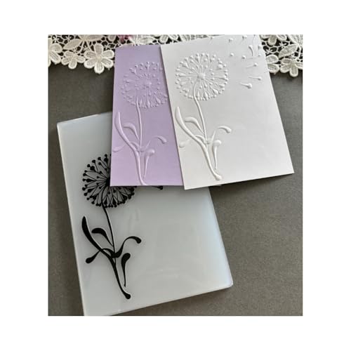 Weihnachtsstrümpfe, Schneeflocke, 3D-strukturierte Prägeschablone für Kartenherstellung, Pfauenbienen, Papierbasteln, Impressionen, Vorlage für Scrapbooking (12,7 x 17,8 cm) (17) von Qoiseys