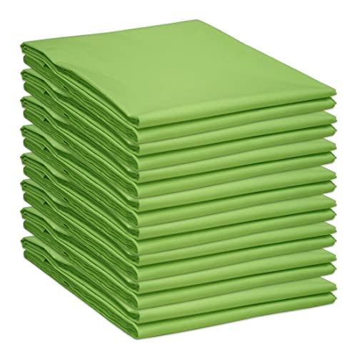 Tischdecke 100% Baumwolle Diverse Farben und Größen XXL Tischtuch Grün 100 x 170 cm von Qool24