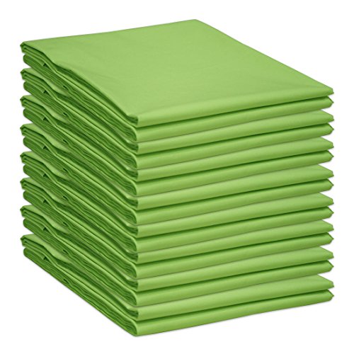 Tischdecke 100% Baumwolle Diverse Farben und Größen XXL Tischtuch Grün 210 x 240 cm von Qool24