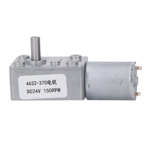 DC -Zahnradmotor Selbstverriegelung Messing Spulen Aluminiumlegierungschalenschalengeschwindigkeitsreduzierung Getriebe Motor DC24V (150RPM) von Qotolite