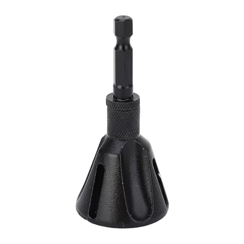 Debringer externer Kammswerkzeug 3 Flöten 5‑25 mm 1/5‑1in Grat Entfernungsinstrument mit 1/4 Zoll Sechskantscheibe für verschiedene Materialien von Qotolite