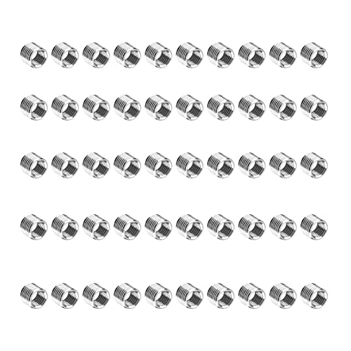 Edelstahlgewinde Einsatz Set Schraube Loch Reparaturwerkzeug Luftfahrt Automobile Mechanische Geräte 50pcs (2D) von Qotolite