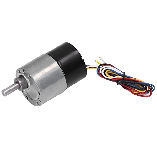 QOTOLITENTRAUTMOTOR -Geschwindigkeitsreduzierung bürstenloser D -Welle niedriger Rausch CW CCW Drehung Getriebe Motor DC12V (107RPM) von Qotolite