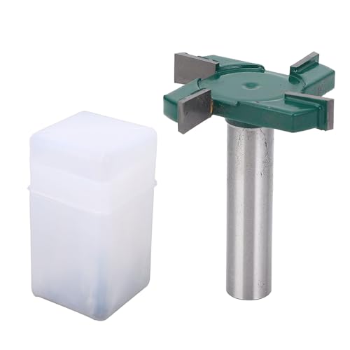 Qotolith -Abflachungsoberflächen -Planing Router Bit 4 Flöte 12mm Schaft -Spoilboard -Router -Bit für Holzbearbeitungsprojekte Qotolith -Abflachungsoberflächen -Planing Router Bit 4 Flöte 12mm Schaft -Spoilboard -Router -Bit für Holzbearbeitungsprojekte von Qotolite