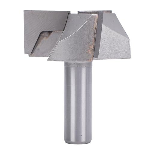 Qotolith -Bodenreinigung Router Bit 1/2in Runde Schaft 3 Flöteschlitzrouter Bit für Holzbearbeitungsprojekte von Qotolite