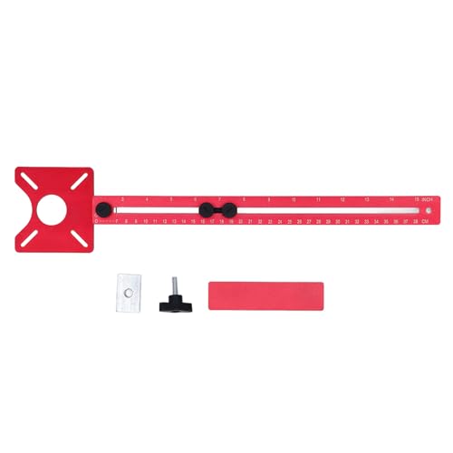 Qotolith verstellbarer Routerkreis Schneides Jig, 4 in 1 Design, Aluminiumlegierungskonstruktion, Genauigkeitsschlitz und Trimmen, für Holzbearbeitungsbegeisterte Qotolith verstellbarer Routerkreis Schneides Jig, 4 in 1 Design, Aluminiumlegierungskonstruktion, Genauigkeitsschlitz und Trimmen, für Holzbearbeitungsbegeisterte von Qotolite