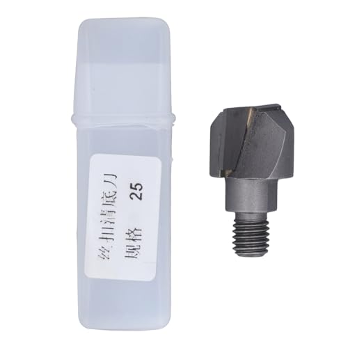 Reinigen des unteren Routers Bit 25mm Durchmesser M10 Gewinde Schloss Mahlen Cutter Bit Holzbearbeitungsprojekte von Qotolite