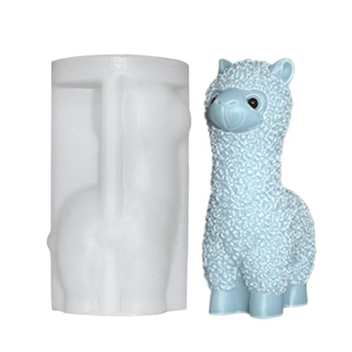 Alpaka Silikonform Kerzenform, 3D Silikonform Tiere, Kleine Alpakas Seifenform zur Seifenherstellung, Für Sojawachs Kerzen, Seife, Gips, Handwerk, ästhetische Heimdekoration Alpaka Silikonform Kerzenform, 3D Silikonform Tiere, Kleine Alpakas Seifenform zur Seifenherstellung, Für Sojawachs Kerzen, Seife, Gips, Handwerk, ästhetische Heimdekoration von Qoukonao