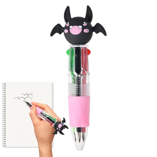Qoukonao Halloween Mehrfarbenstifte | Ausfahrbarer Mehrfarbiger Niedlicher Kugelschreiber | Lernaccessoires Reibungsloses Schreibmaterial Für Schüler Unterricht Party Schule Qoukonao Halloween Mehrfarbenstifte | Ausfahrbarer Mehrfarbiger Niedlicher Kugelschreiber | Lernaccessoires Reibungsloses Schreibmaterial Für Schüler Unterricht Party Schule von Qoukonao