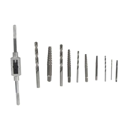 Qqmora Zerbrochenen Extraktriegel Remover -Kit 11 Schloss Hochgeschwindigkeitsstahlbohrerbits Linkshändige Spiralflöte -Design Zum Entfernen Beschädigter Verrosteten Gestreiften Qqmora Zerbrochenen Extraktriegel Remover -Kit 11 Schloss Hochgeschwindigkeitsstahlbohrerbits Linkshändige Spiralflöte -Design Zum Entfernen Beschädigter Verrosteten Gestreiften von Qqmora