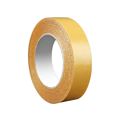 Qrity 1 Stück Doppelseitiges Klebeband, 10mm x 20m Teppichklebeband, Ohne Rückstände, Doppelseitiges Gewebeklebeband für Holz, Glas, Kunststoff Qrity 1 Stück Doppelseitiges Klebeband, 10mm x 20m Teppichklebeband, Ohne Rückstände, Doppelseitiges Gewebeklebeband für Holz, Glas, Kunststoff von Qrity