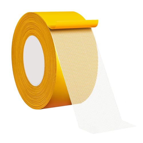 Qrity 1 Stück Doppelseitiges Klebeband, 40mm x 20m Teppichklebeband, Ohne Rückstände, Doppelseitiges Gewebeklebeband für Holz, Glas, Kunststoff Qrity 1 Stück Doppelseitiges Klebeband, 40mm x 20m Teppichklebeband, Ohne Rückstände, Doppelseitiges Gewebeklebeband für Holz, Glas, Kunststoff von Qrity