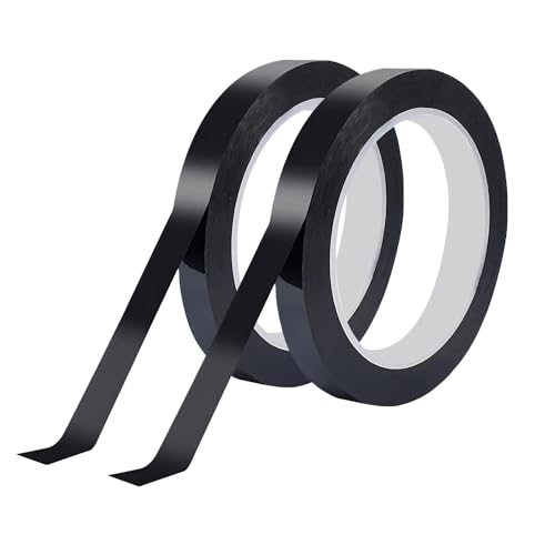 Qrity 2 Stück Isolierband Wasserdichtes Klebeband, 10mm x 66m Kabelbaum Klebeband, Klebebänder zum Basteln, Elektrisches Klebeband, Schwarz Qrity 2 Stück Isolierband Wasserdichtes Klebeband, 10mm x 66m Kabelbaum Klebeband, Klebebänder zum Basteln, Elektrisches Klebeband, Schwarz von Qrity