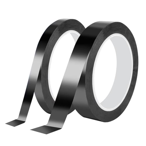 Qrity 2 Stück Isolierband Wasserdichtes Klebeband, 15mm x 66m Kabelbaum Klebeband, Klebebänder zum Basteln, Elektrisches Klebeband, Schwarz Qrity 2 Stück Isolierband Wasserdichtes Klebeband, 15mm x 66m Kabelbaum Klebeband, Klebebänder zum Basteln, Elektrisches Klebeband, Schwarz von Qrity