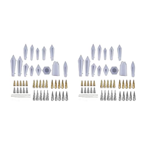 1 Set Kristall-Epoxidharz-Form, Pendelguss, Silikon, handgefertigt, Ohrringe, Halskette, Anhänger, Schmuckherstellung, Werkzeuge, Epoxidharz-Set von Qsvbeeqj