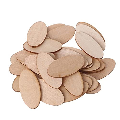 10/20/30pcs Oval Holzscheiben Chips unfertige Ausschnitt Namensschild Scraping Kunstprojekte Deko Scrapbooking Kunst 10/20/30pcs Oval Holzscheiben Chips unfertige Ausschnitt Namensschild Scraping Kunstprojekte Deko Scrapbooking Kunst von Qsvbeeqj