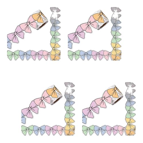 10 M Bunte Bögen Bulletin Board Border Dekorative Klassenzimmerkleberkleber Aufkleber Für Die Schule Bunte Bögen Trimmklassenränder Bowknot von Qsvbeeqj