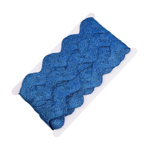 10 Yards S Form Polyester Ribbon 25 Mm Geflügeltes Nähband Für Bastelprojekt Vorhangbeutel Kleidung Verzierung Wellenverkleidung Für Kleidungsstücke von Qsvbeeqj