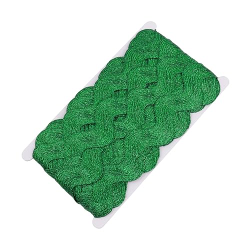 10 Yards S Form Polyester Ribbon 25 Mm Geflügeltes Nähband Für Bastelprojekt Vorhangbeutel Kleidung Verzierung Wellenverkleidung Für Kleidungsstücke von Qsvbeeqj