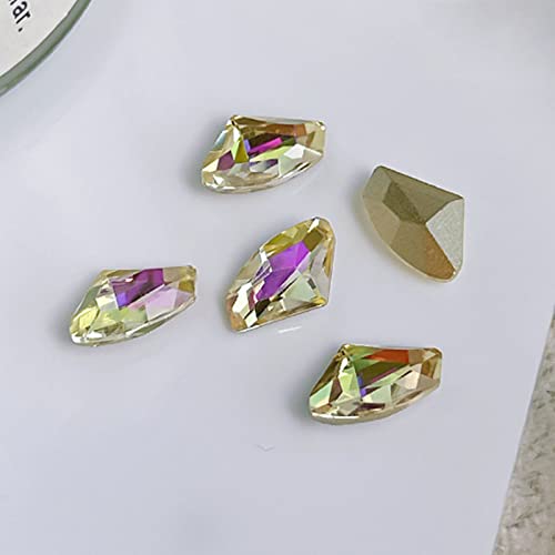 10 x Herz-Anhänger für Acrylnägel, Wassertropfen, Schmetterling, Strass, Charm, Kunst-Dekoration 10 x Herz-Anhänger für Acrylnägel, Wassertropfen, Schmetterling, Strass, Charm, Kunst-Dekoration von Qsvbeeqj