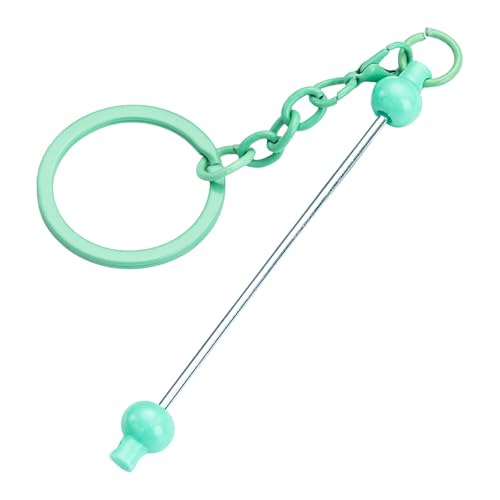 10pieces Perlenable Keychain Anhänger Metallschlüsselkäse Perlenkeyring Rucksäcke Charme Schlüsselbund Schmuckzubehör Machen Accessoires 10pieces Perlenable Keychain Anhänger Metallschlüsselkäse Perlenkeyring Rucksäcke Charme Schlüsselbund Schmuckzubehör Machen Accessoires von Qsvbeeqj
