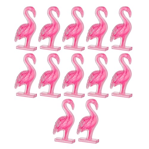 12 Stück europäische Flamingo-Schachteln in Form eines europäischen Flamingos, elegante Dekoration für Party oder Veranstaltung von Qsvbeeqj