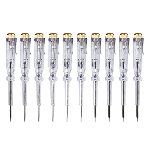 2 In 1 Stromteststift Und Schraubendreher Mit Clip Elektrizitätstest Stift Für Haushalt 10pcs 2 In 1 Stromteststift Und Schraubendreher Mit Clip Elektrizitätstest Stift Für Haushalt 10pcs von Qsvbeeqj