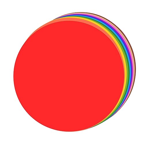 20 vielseitige runde Kreise aus Papier in verschiedenen Farben für Klassenzimmer-Dekorationen und Dekorationen für Kinder und Klassenzimmer 20 vielseitige runde Kreise aus Papier in verschiedenen Farben für Klassenzimmer-Dekorationen und Dekorationen für Kinder und Klassenzimmer von Qsvbeeqj