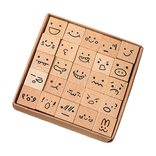 25 Pieces Weather Themed Stamp Vintage Holzstempel Blumen Schmetterling Dekorative Stempel Für Karten Machen Scrapbooking Journal Scrapbooking Stampe von Qsvbeeqj