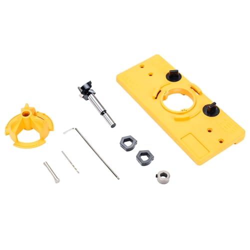 35 Mm Versteckte Scharnierscharnern Bohrlochbohrer Guide Cutter Bits Set Tür Bowing Loch Vorlage Und Teile Für Schranktür 35 Mm Versteckte Scharnierscharnern Bohrlochbohrer Guide Cutter Bits Set Tür Bowing Loch Vorlage Und Teile Für Schranktür von Qsvbeeqj