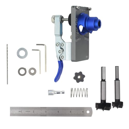 35mm Scharnierloch Jig Bohrführer Set Holzbearbeitung Puncher Scharnier Bohrwerkzeug Set Für Gesichtsrahmenschrankschrankstür von Qsvbeeqj