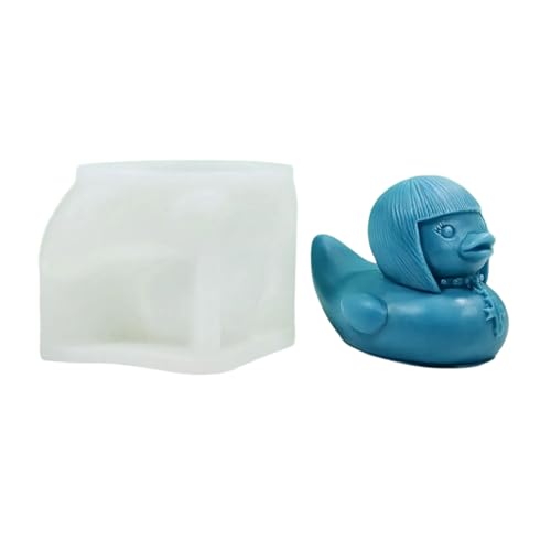 3D Enten Silikonkerzenform Gips Seife Schimmelpilze DIYS Duft Kerzenherstellung Harzform Eigenheimdekorationen 3D Enten Silikonkerzenform Gips Seife Schimmelpilze DIYS Duft Kerzenherstellung Harzform Eigenheimdekorationen von Qsvbeeqj