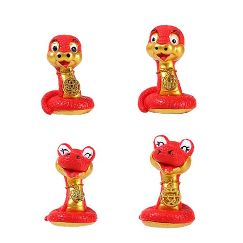 4 Pieces Zodiacs Schlangenharten Figur Für Kuchen 2025 Schlangenjahre Party Und Familienversammlungen Dekorative Ornamente 4 Pieces Zodiacs Schlangenharten Figur Für Kuchen 2025 Schlangenjahre Party Und Familienversammlungen Dekorative Ornamente von Qsvbeeqj