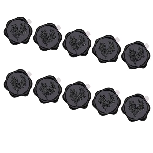 5/10pcs Antique Blattmotiven Siegelaufkleber 30 Mm Klebstempelaufkleber Für Umschlagkarten Scrapbooking Und Kunsthandwerkskleberabziehbilder von Qsvbeeqj