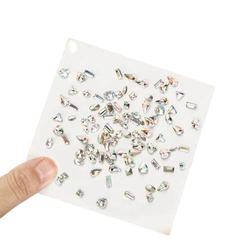 50/500 Stück unregelmäßige Form Strass für Nagelkunst, Schmucksteine, flache Steine 50/500 Stück unregelmäßige Form Strass für Nagelkunst, Schmucksteine, flache Steine von Qsvbeeqj