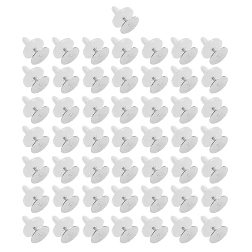 50 Stück Robuste Gummihutverschließung Schmetterlingsformknöpfe Zum Nähen Handwerklicher Schmuckhut Pin Set Set 50 Stück Robuste Gummihutverschließung Schmetterlingsformknöpfe Zum Nähen Handwerklicher Schmuckhut Pin Set Set von Qsvbeeqj