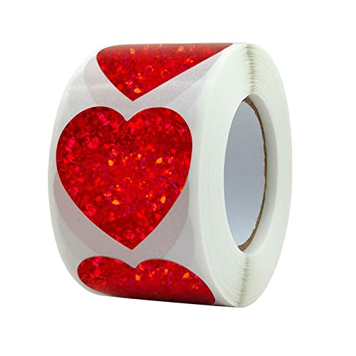 500 Stück Rot Herz-Etiketten Valentinstag Papier Verpackung pa Aufkleber Bonbonbeutel Geschenkbox Hochzeitsdekoration Herz-Etiketten 500 Stück Rot Herz-Etiketten Valentinstag Papier Verpackung pa Aufkleber Bonbonbeutel Geschenkbox Hochzeitsdekoration Herz-Etiketten von Qsvbeeqj