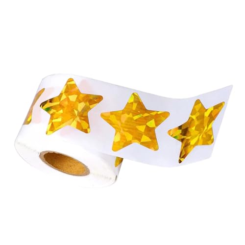 500Counts Buntes Sternaufkleber Glitzernder Herzaufkleber Aufkleber Aufkleber Für Scrapbooking Packaging Kid Lohn Aufkleber Kunsthandwerksaufkleber von Qsvbeeqj